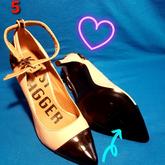 KELSI DAGGER LEATHER SHOES HEELS - Picture 5 of 5